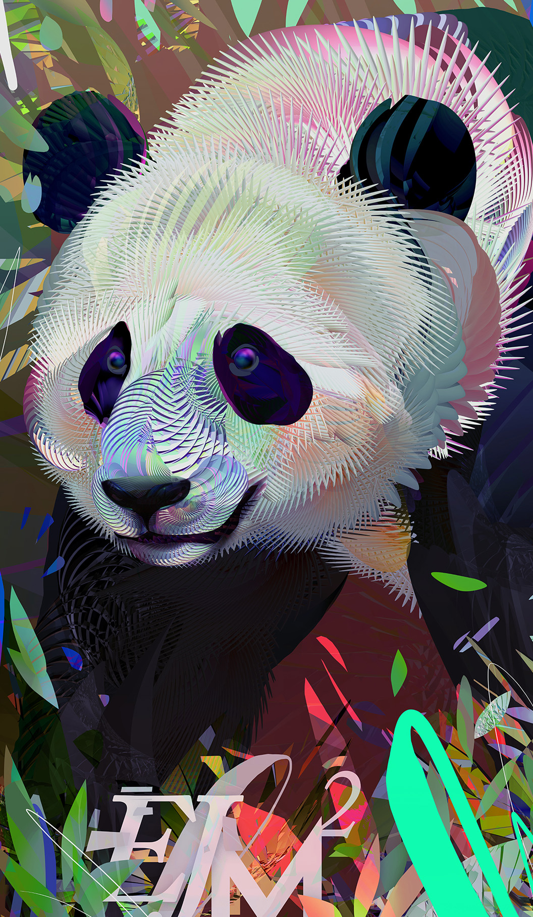 javier-casas-moscko-Branding-digitalart-illustration-logan-industry-loganpanda2 artwork by Javier Casas Moscko