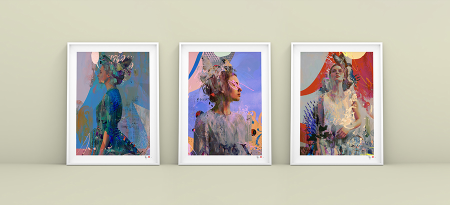 javier-casas-moscko-digitalart-illustration-Nest_on_Womens_Hair_fig123 artwork by Javier Casas Moscko