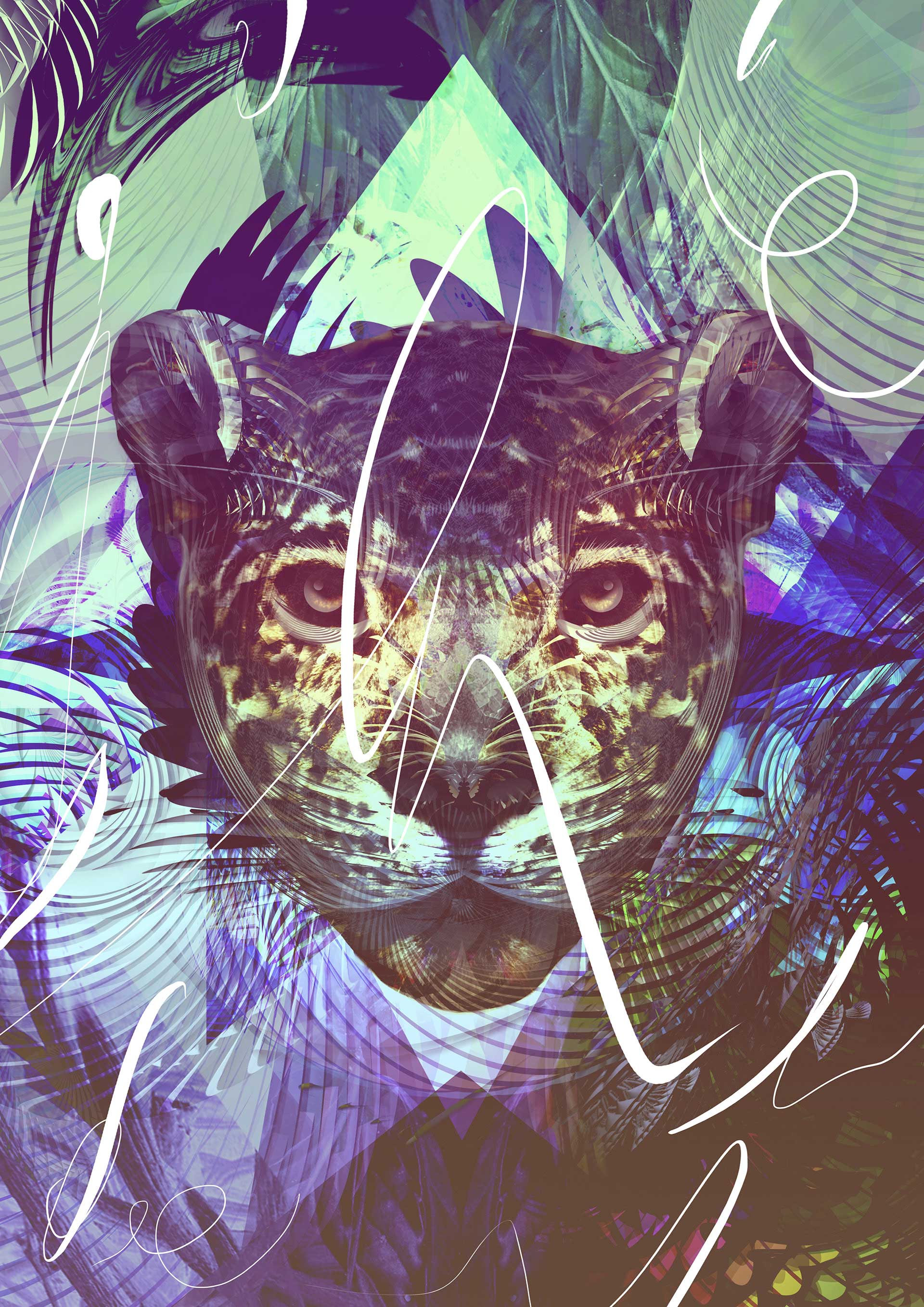 javier-casas-moscko-digitalart-illustration-jaguar1 artwork by Javier Casas Moscko