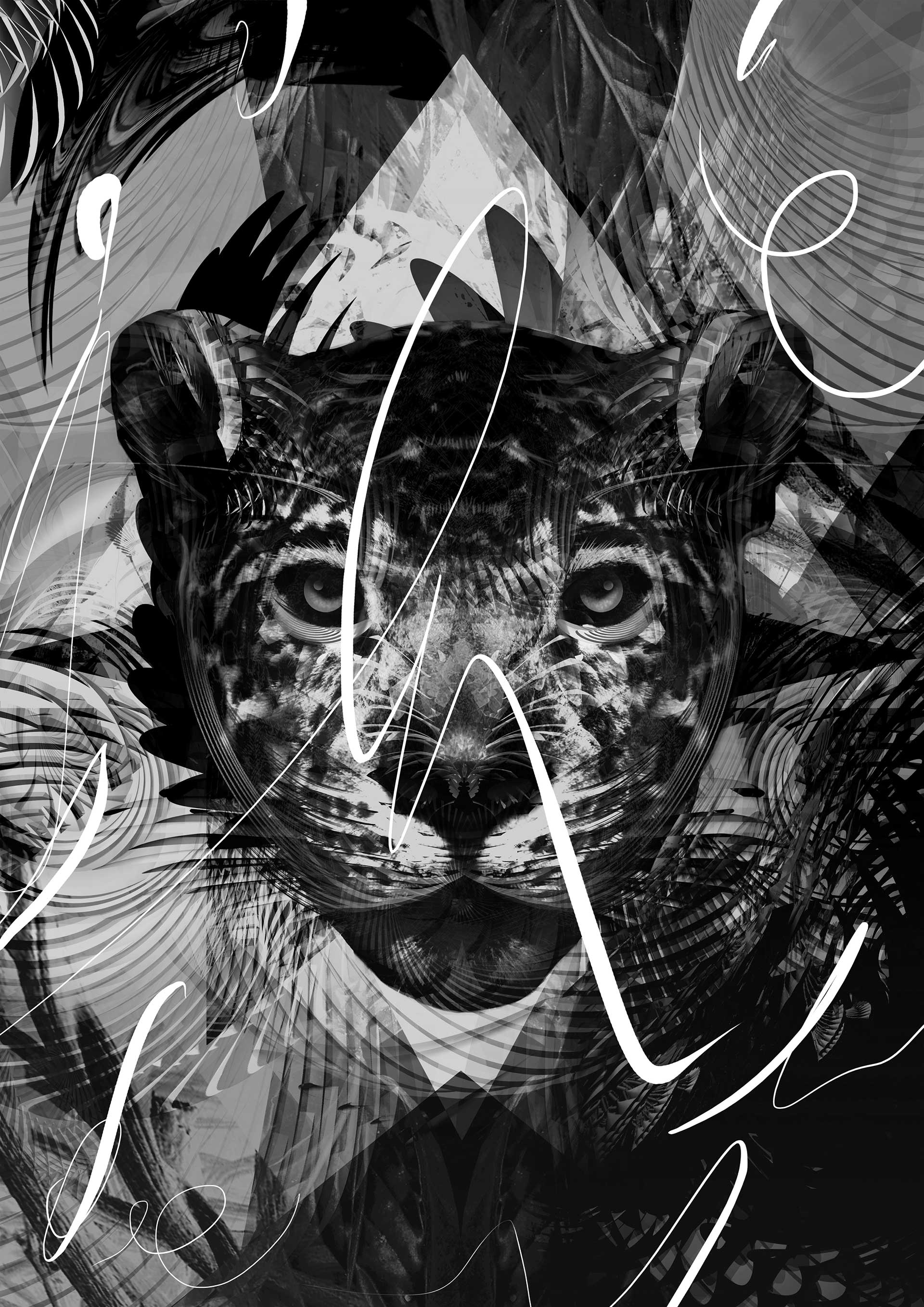 javier-casas-moscko-digitalart-illustration-jaguar2 artwork by Javier Casas Moscko