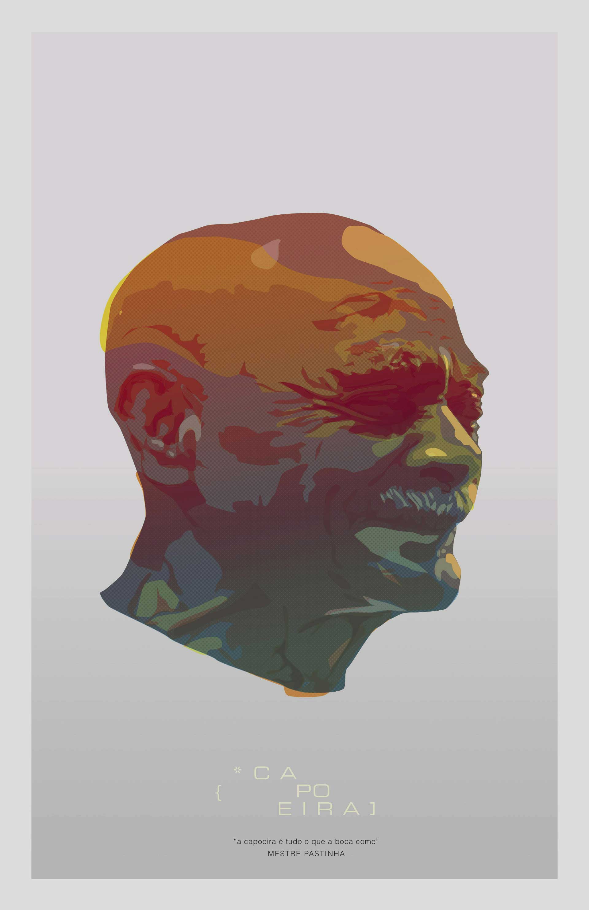 javier-casas-moscko-digitalart-illustration-capoeira-mestre-pastinha artwork by Javier Casas Moscko