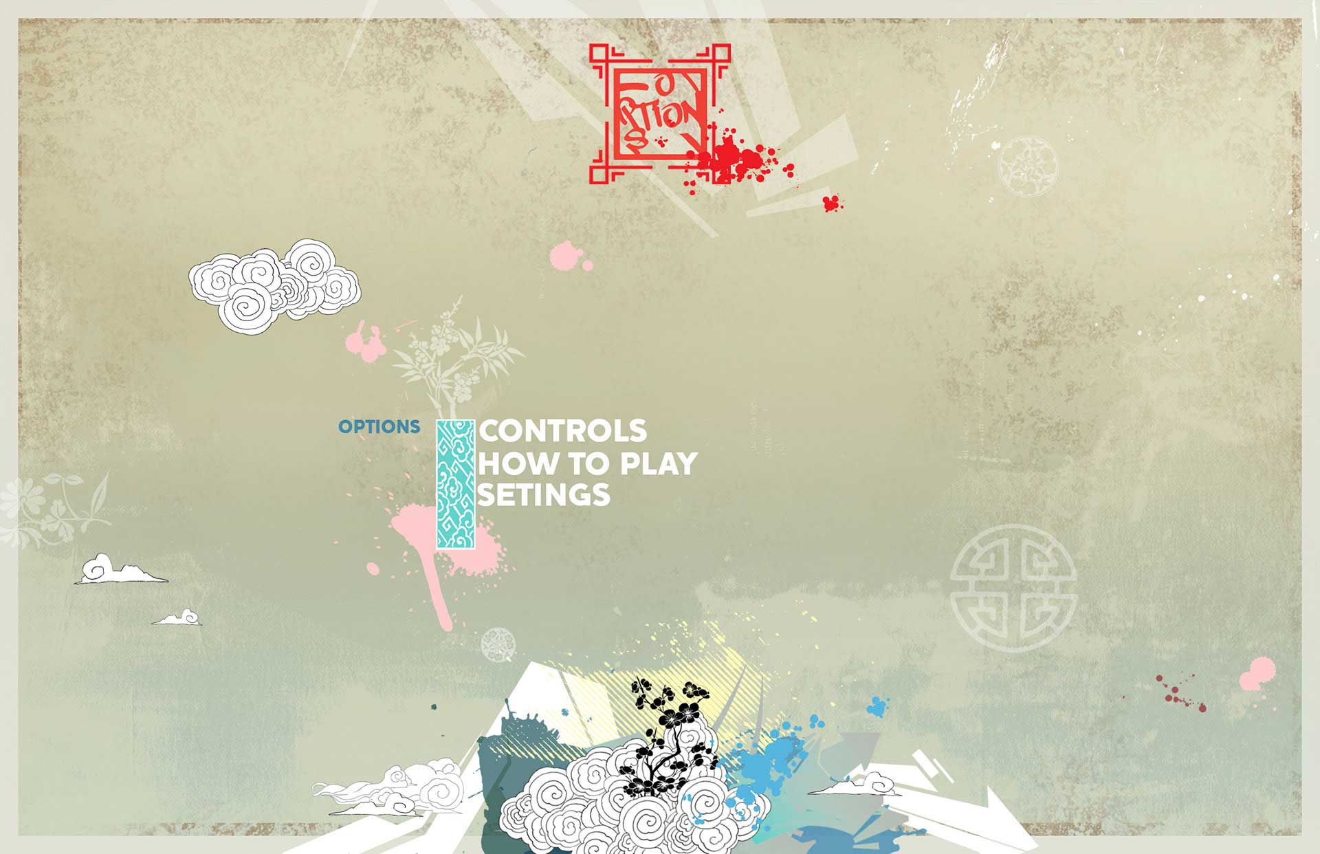 javier-casas-moscko-graphic-design-KFA-menu_OPTIONS artwork by Javier Casas Moscko